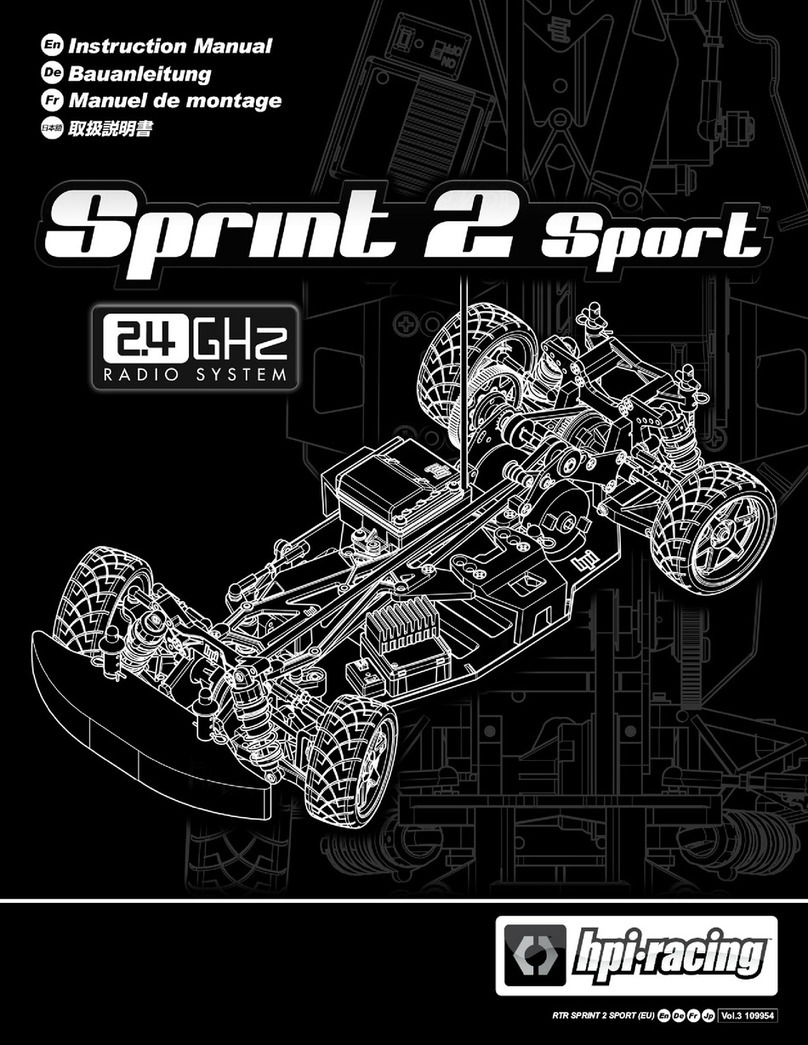 HPI Racing Sprint 2 sport instruction manual