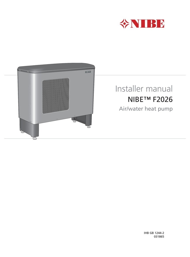 Nibe F2026 Installer manual