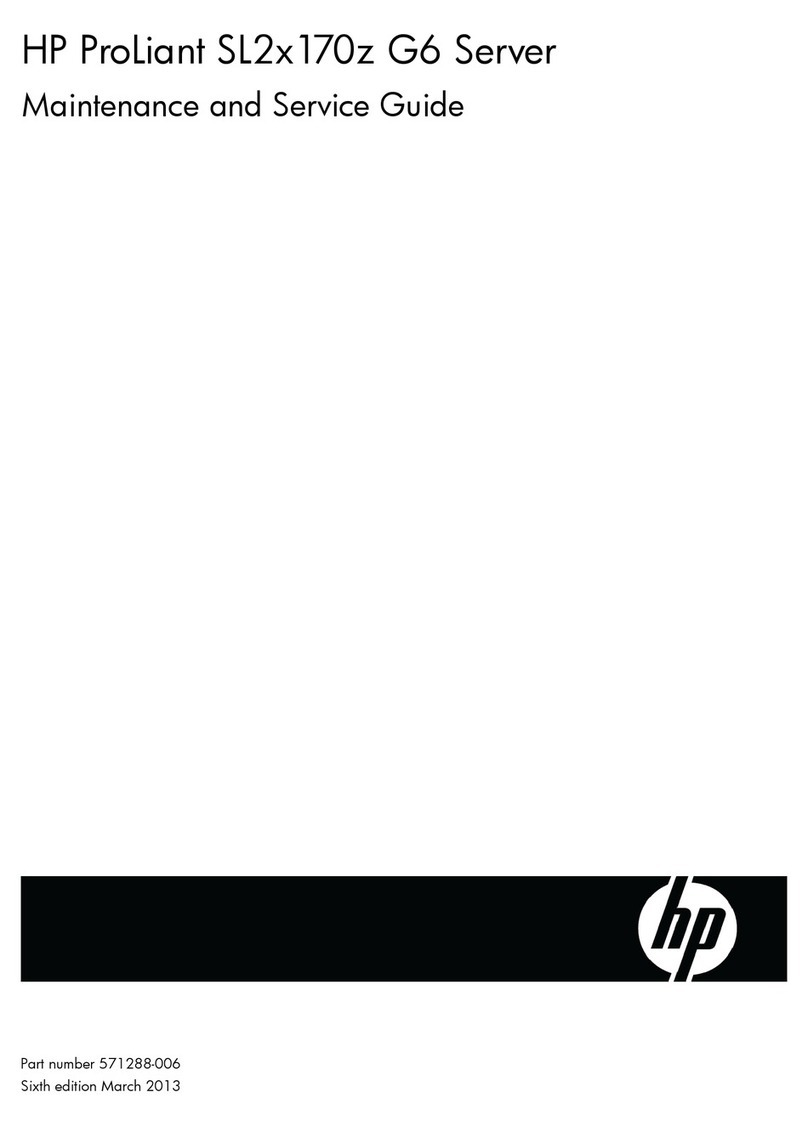 HP ProLiant SL2x170z - G6 Server Manual