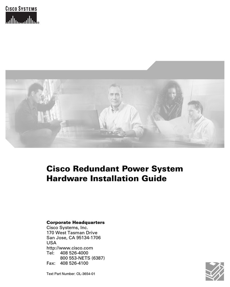 Cisco Power system User manual Cisco Power system User manual