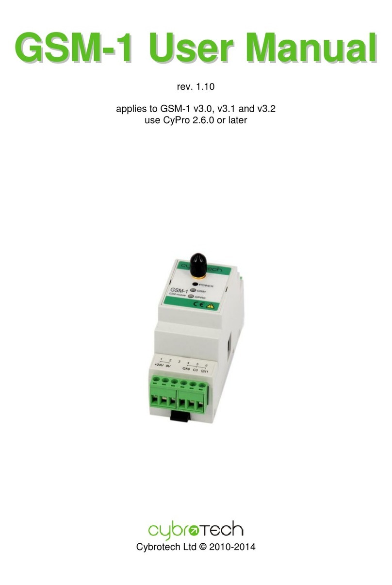 Cybrotech GSM-1 user manual