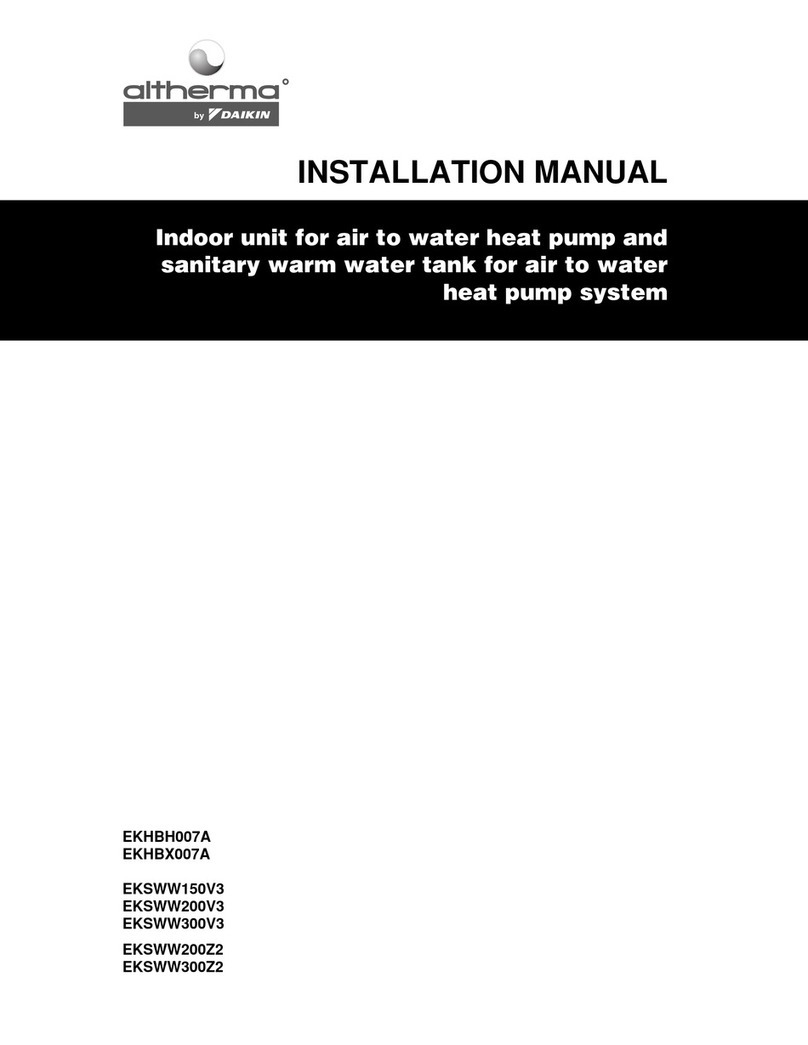 Altherma EKHBH007A installation manual