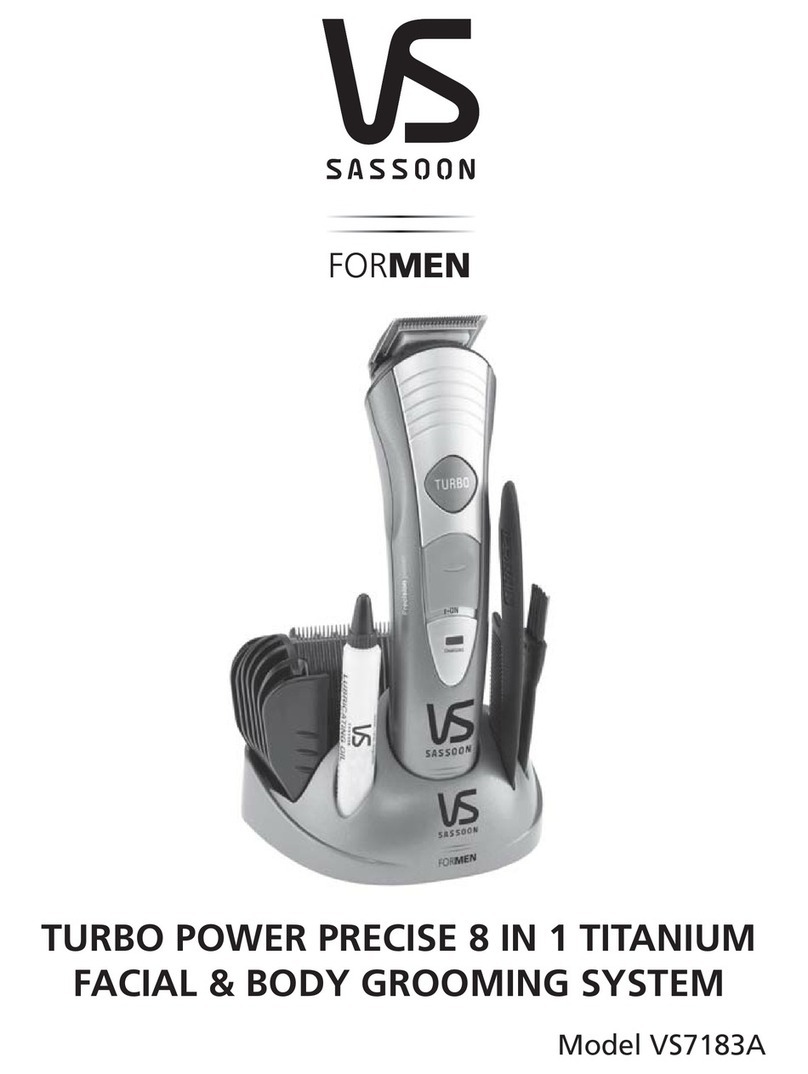 VS Sassoon VS7183A User manual