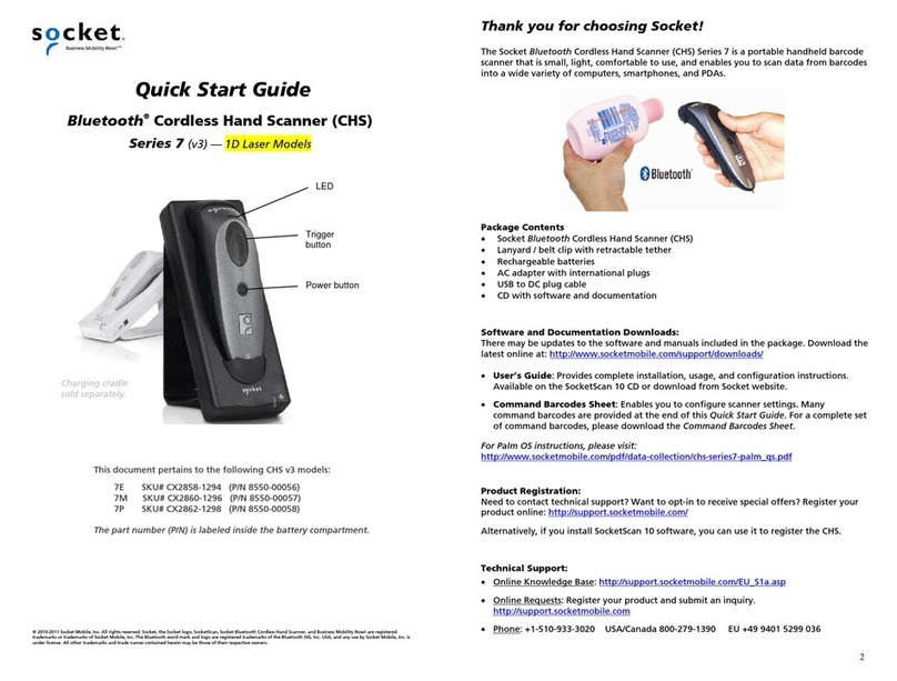 Socket CHS Series 7 User manual
