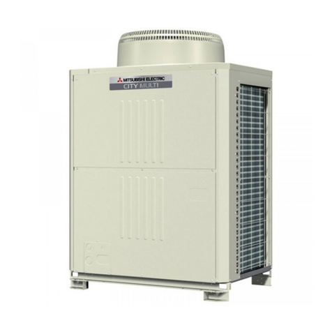 Mitsubishi Electric PURY-WP200 User manual