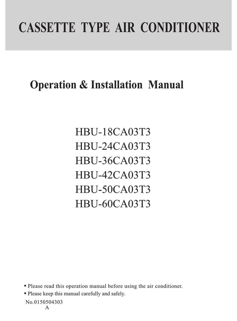 Haier HBU-18CA03T3 User manual