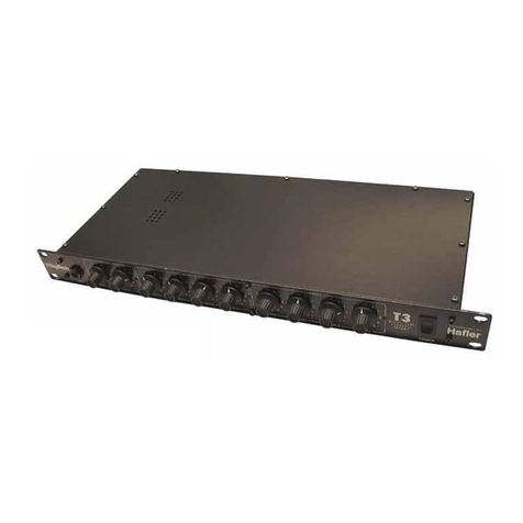 Hafler T3 User manual