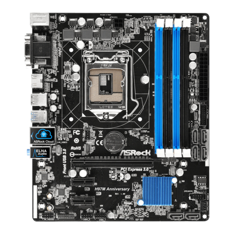 ASROCK H97M Anniversary User manual