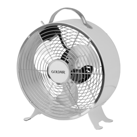 Goldair GCDF140B User manual