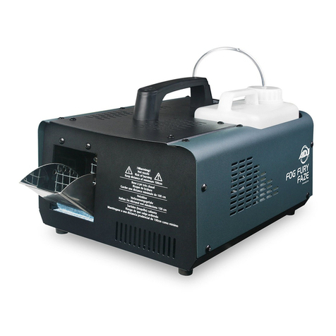 ADJ FOG FURY FAZE User manual