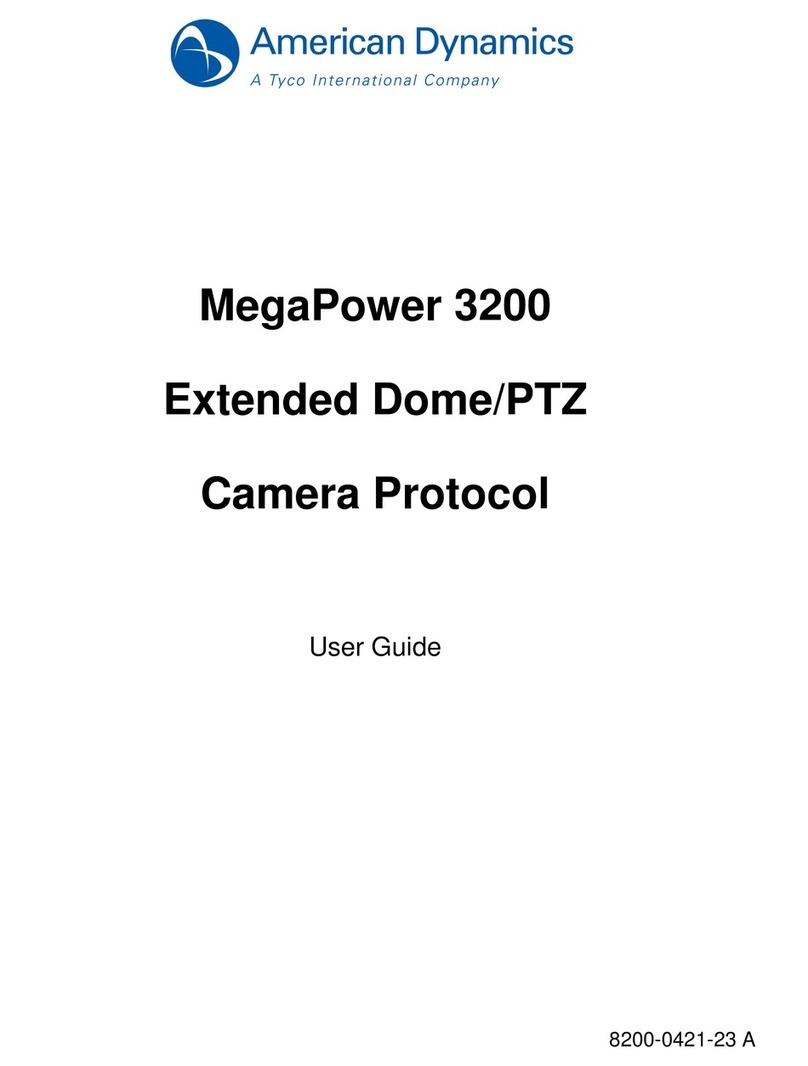 American Dynamics MegaPower 3200 User manual