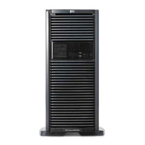 HP ML370 - ProLiant - G3 installation instructions
