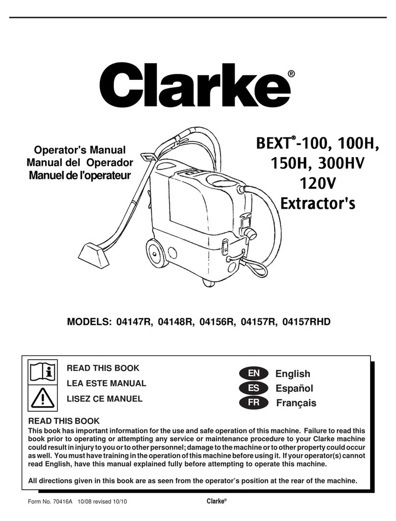 Clarke 04147R User manual