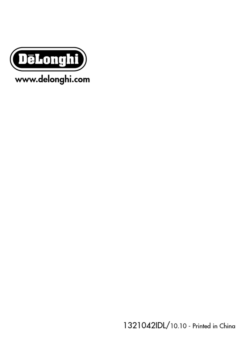 DeLonghi DC312T Installation instructions manual