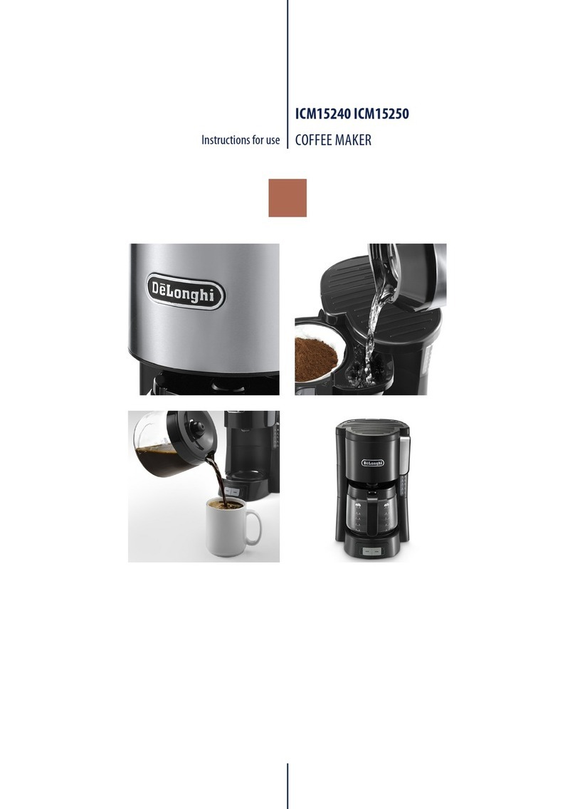 DeLonghi ICM15240 User manual