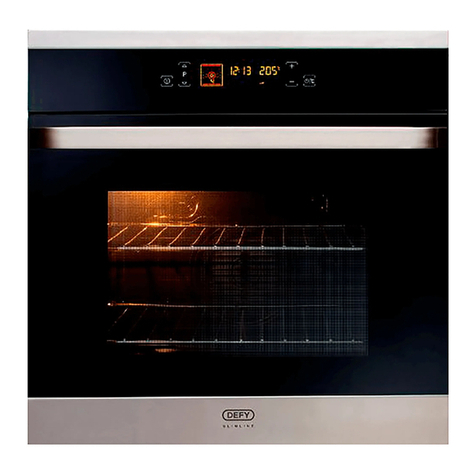 Defy Slimline 600MTE DBO464 User manual