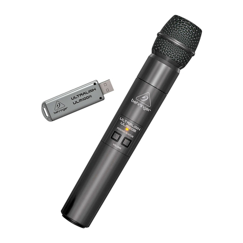 Behringer ULTRALINK ULM100USB Quick setup guide