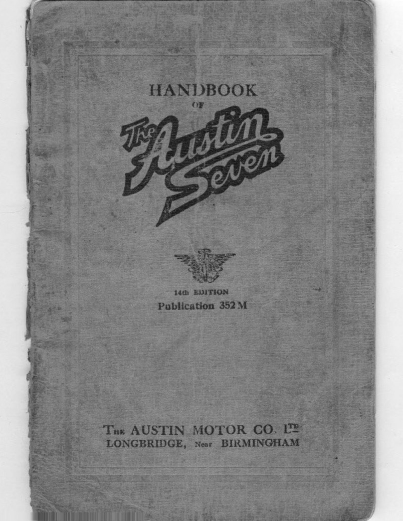 Austin Motor Company Austin Seven Handbook