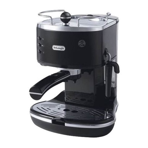 DeLonghi icona ECO310 Important instructions