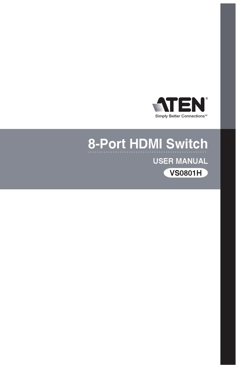 ATEN VS0801H User manual