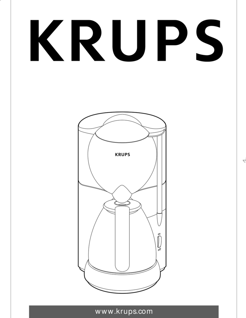 Krups F 180 User manual