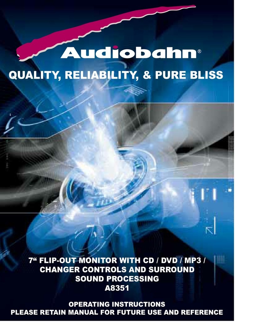 AudioBahn A8351 User manual