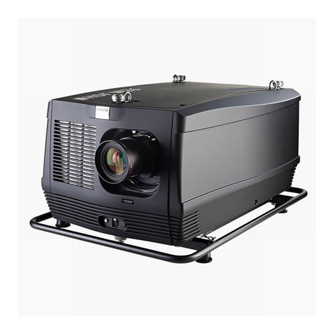 Barco HDF W22 Operating manual Barco HDF W22 Operating manual
