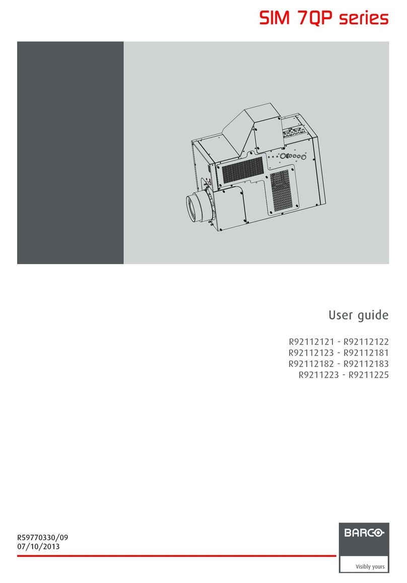 Barco SIM 7QP HB User manual