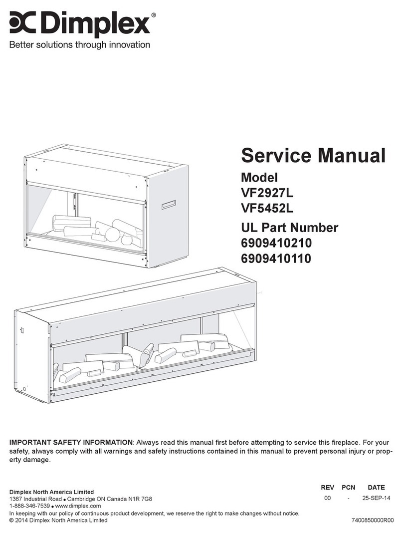 Dimplex VF2927L User manual