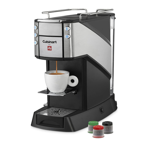 Cuisinart EM-400 SERIES illy Instruction/recipe booklet
