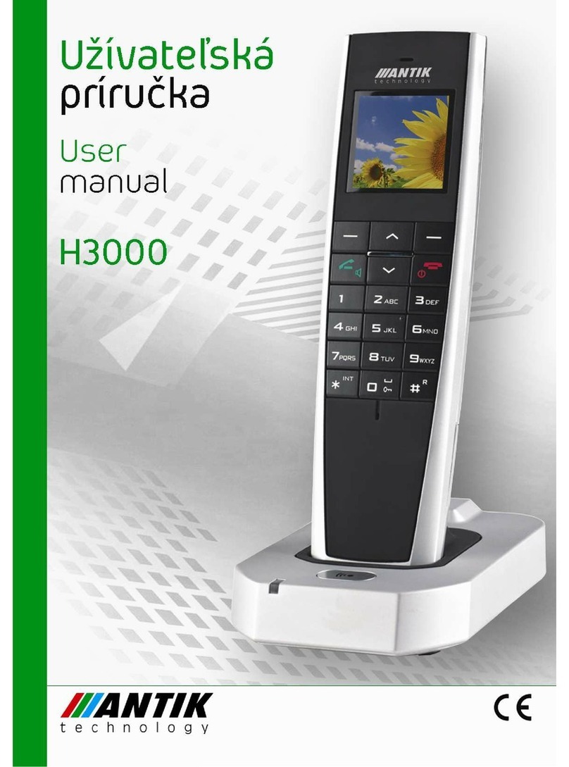 Antik H3000 User manual