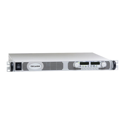 TDK-Lambda Genesys GEN6-100 User manual