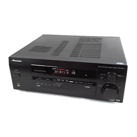 Pioneer VSX-D412K Service manual