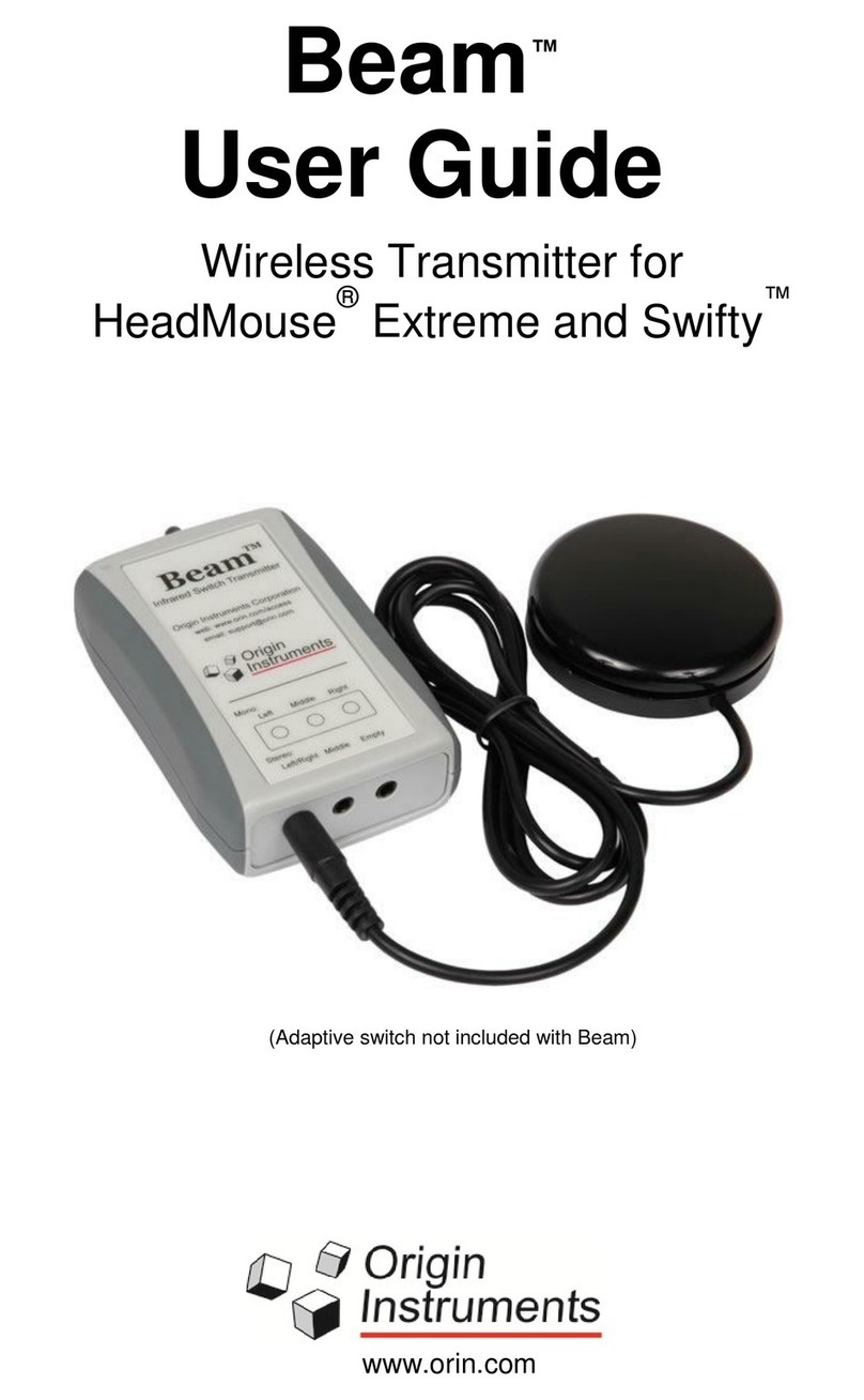 Origin Instruments Beam user guide