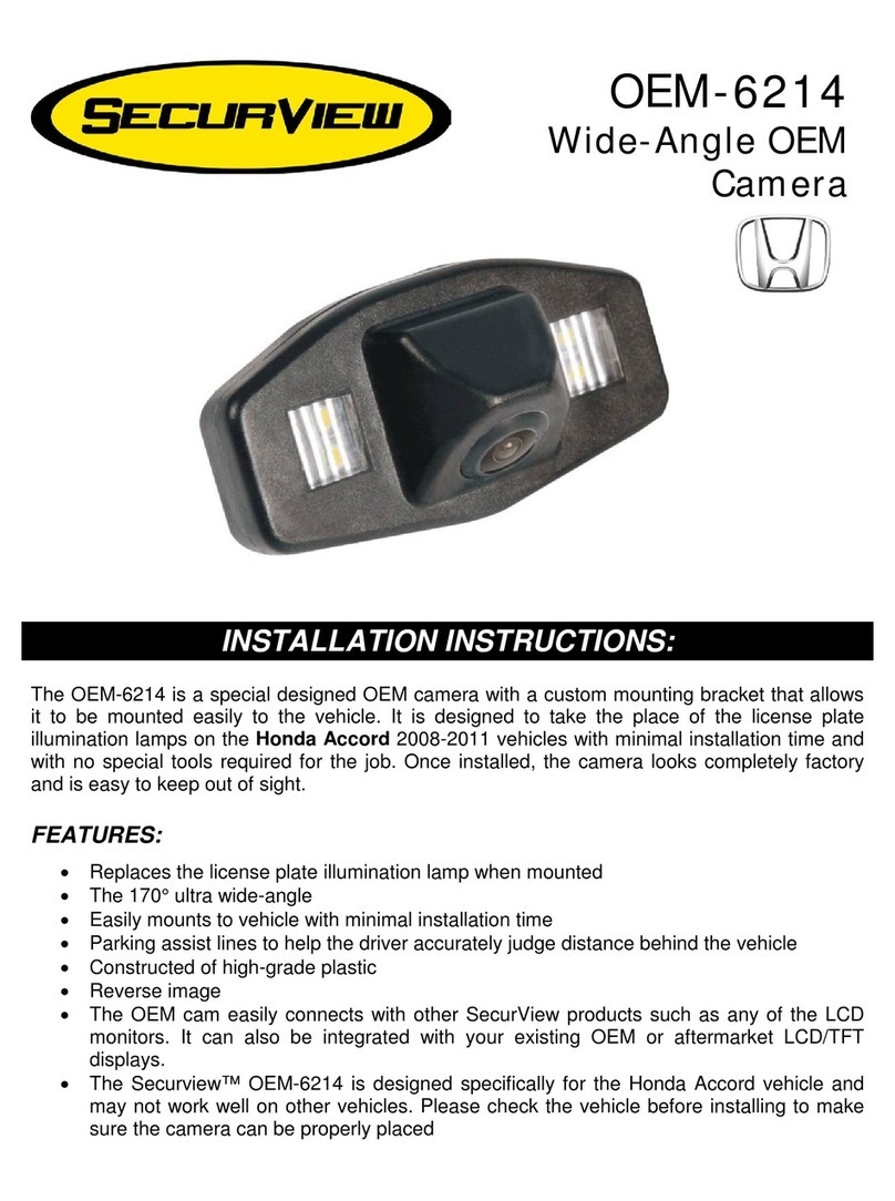 SecurView SecurView OEM-6214 installation instructions