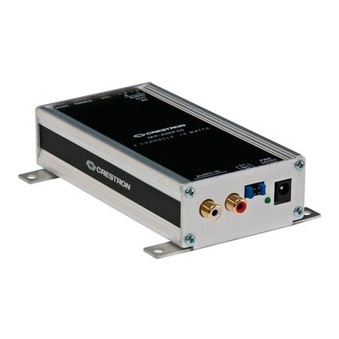 Crestron MP-AMP30 How to use