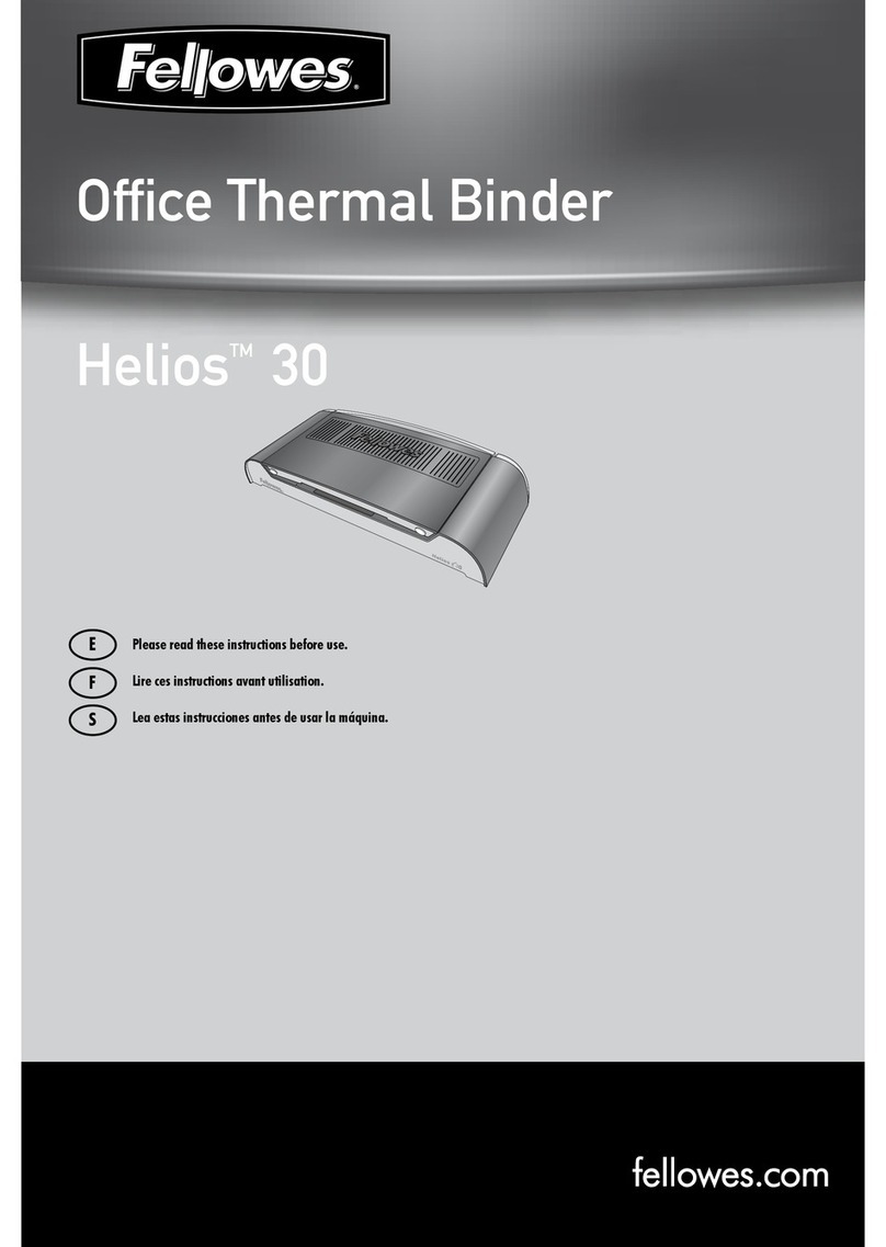 Fellowes Helios 30 User manual