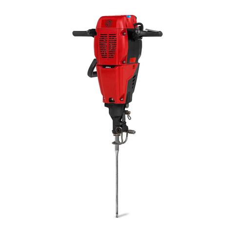Chicago Pneumatic Red Hawk Safety and operating instructions