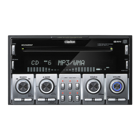 Clarion WXZ468RMP User manual