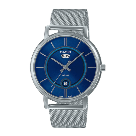 Casio Analog(MAI) 5125 Operation guide