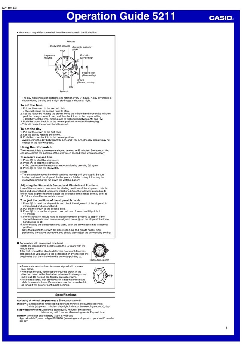 Casio 5211 User manual Casio 5211 User manual