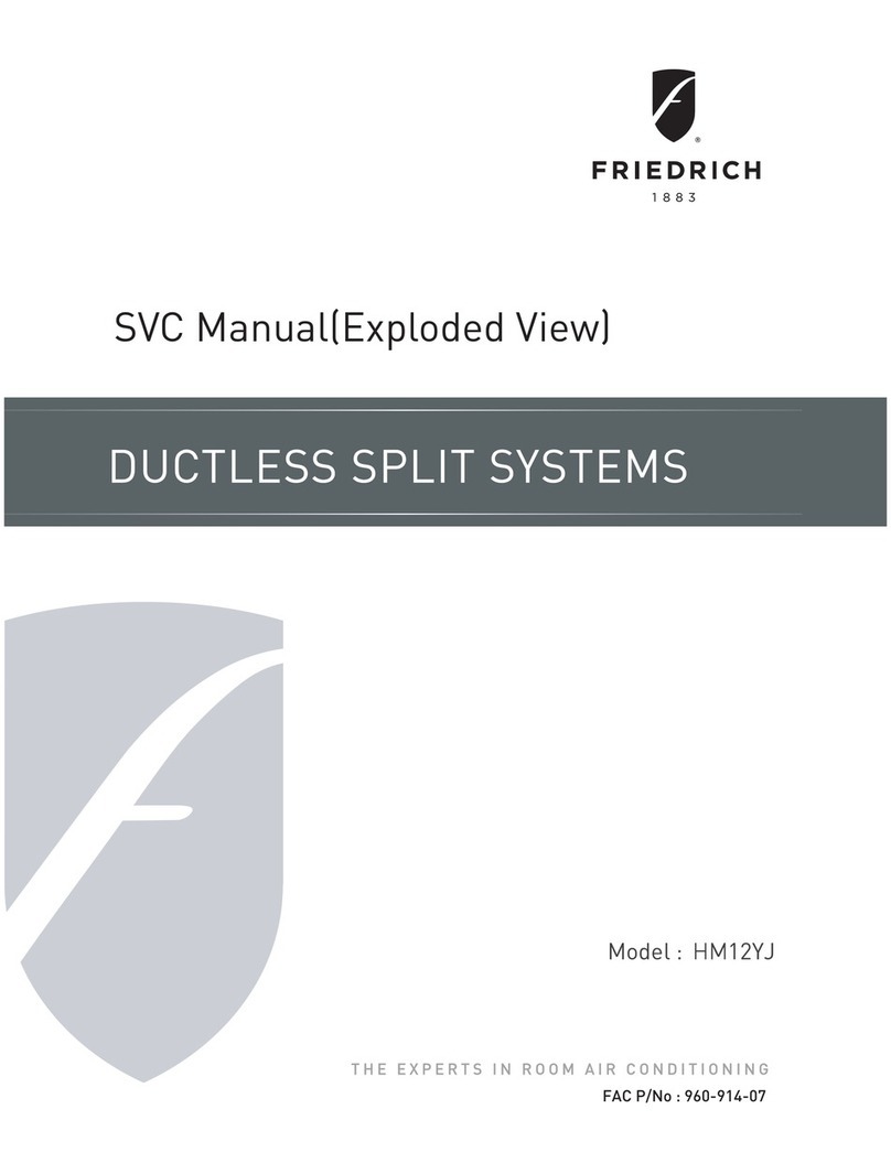 Friedrich HM12YJ User manual