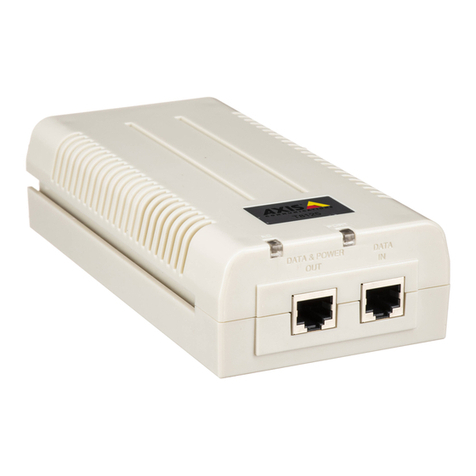Axis T8125 installation guide Axis T8125 installation guide