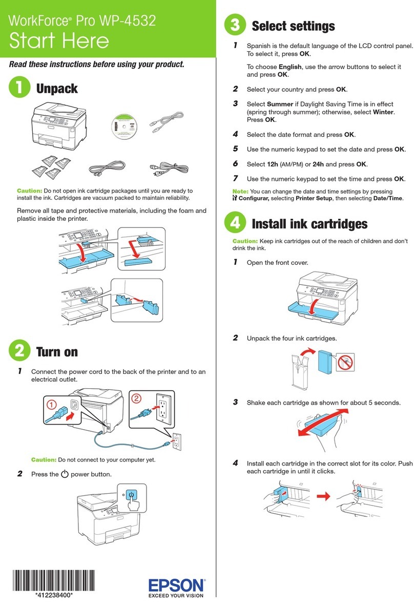 Epson WorkForce Pro WP-4532 Instruction Manual