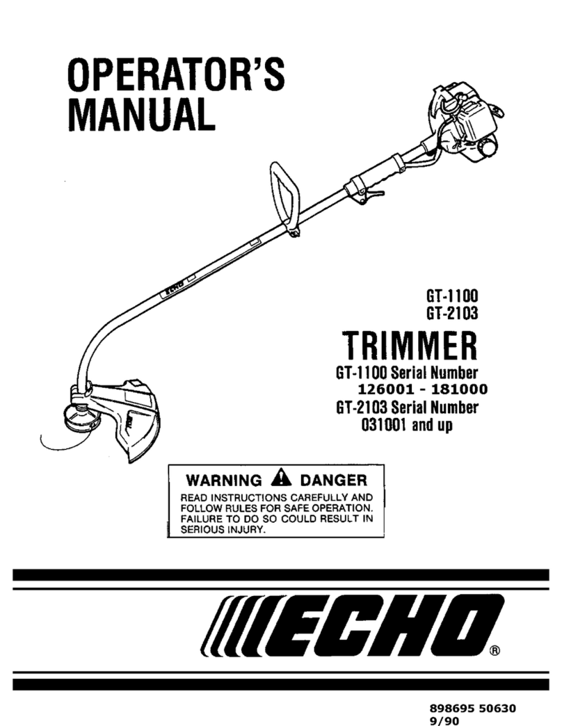 Echo GT-1100 User manual