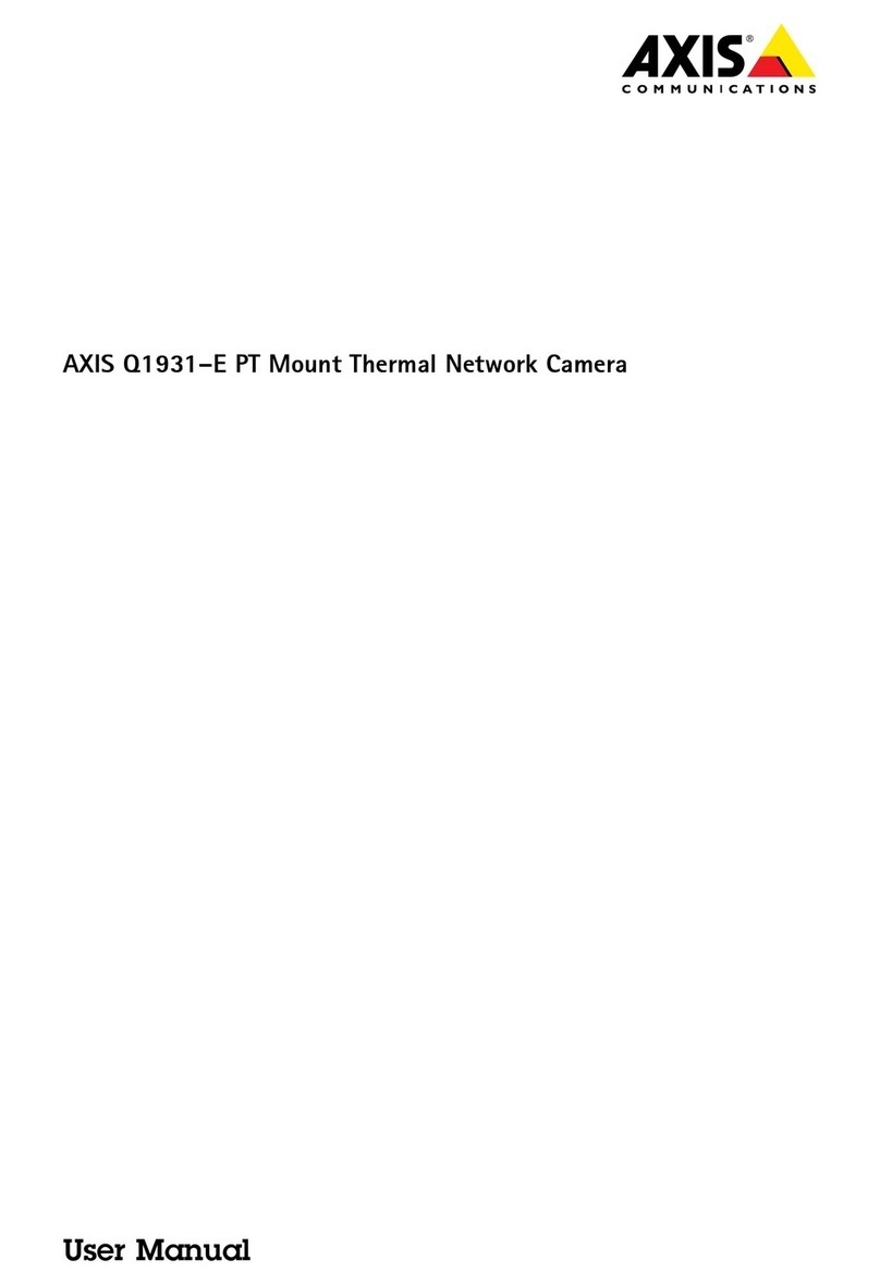 Axis Q1931-E User manual