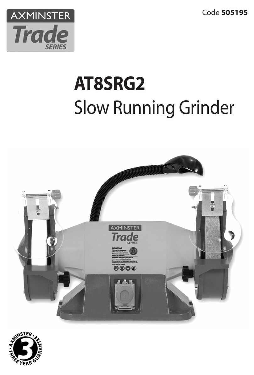 Axminster AT8SRG2 Trade Series instruction manual