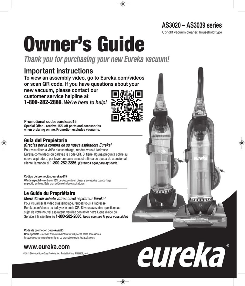 Eureka AS3020 series User manual