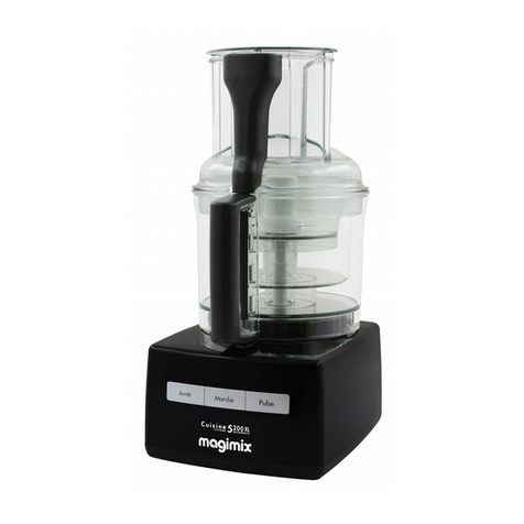 MAGIMIX Ma Cuisine User manual
