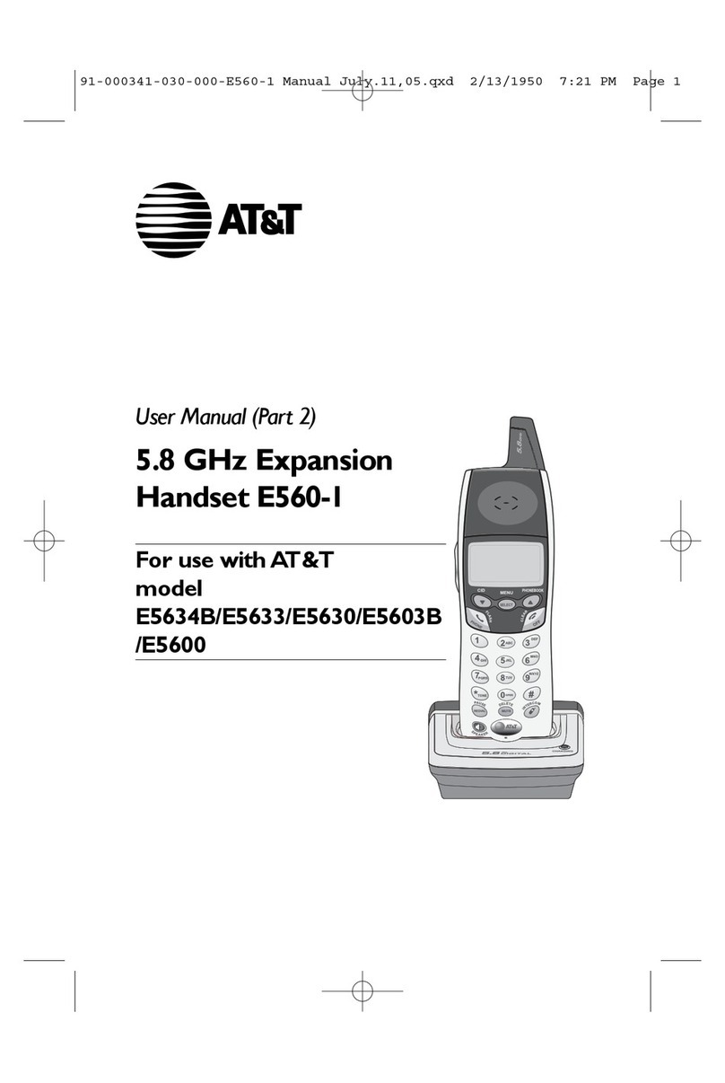 AT&T E560-1 User manual